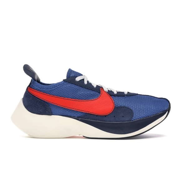 Nike Shoes - NIKE Moon Racer Mountain Blue Team Orange Midnight Navy in size US 7